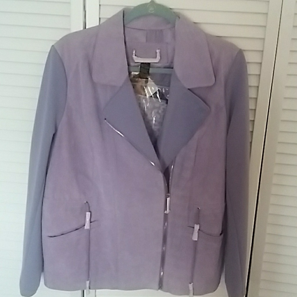 Iman Global Chicks Suade Jaket sz L